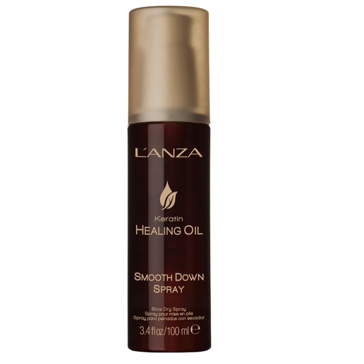 Lan'za Keratine healing oil smooth down spray  