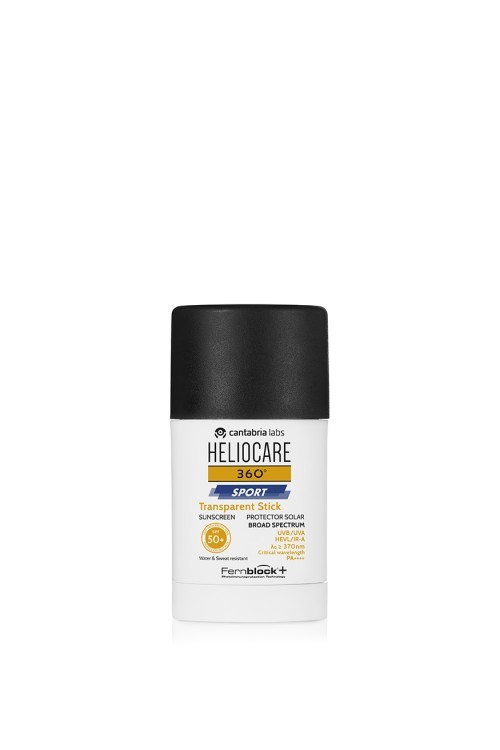 Heliocare 360° Sport transparante stick SPF50+ 