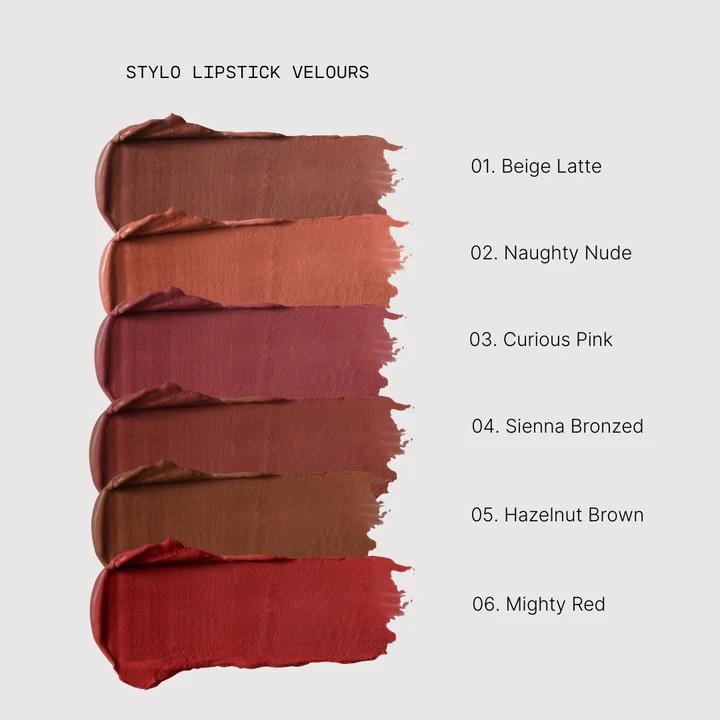 Couleurs de noir: Lipstick velours - 05 hazelnut brown  - Salon Différence (Overmere)